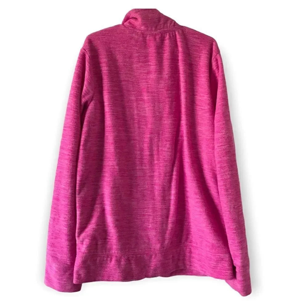 3/$15 Puma (girls) neon pink fleece sweater